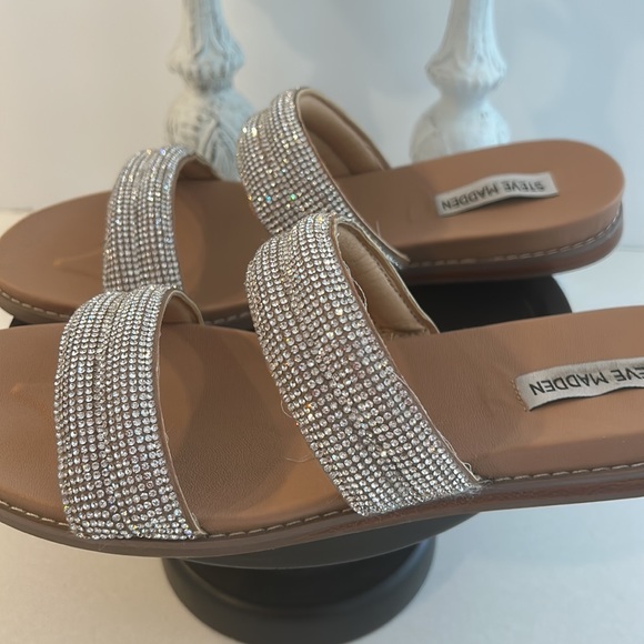Steve Madden rhinestone sandals - Picture 3 of 7